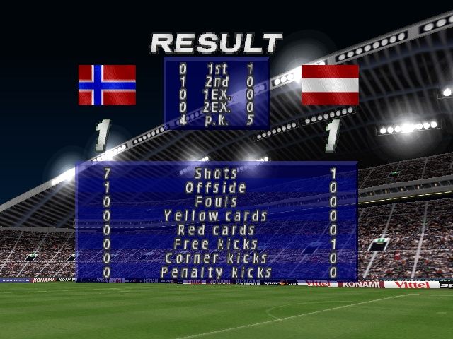 World Soccer Winning Eleven 6 screenshot 3 for Playstation 2
